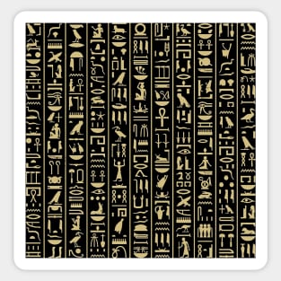 hieroglyphs alphabet Sticker